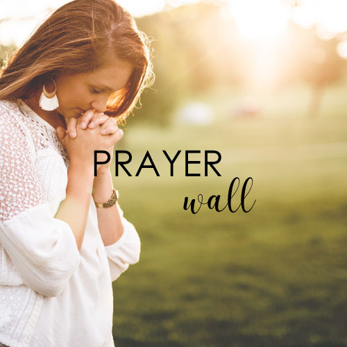 Sharon Jaynes | Prayer Wall