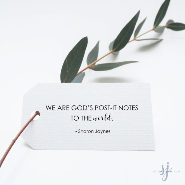God's Litle Post-It Notes - Sharon Jaynes